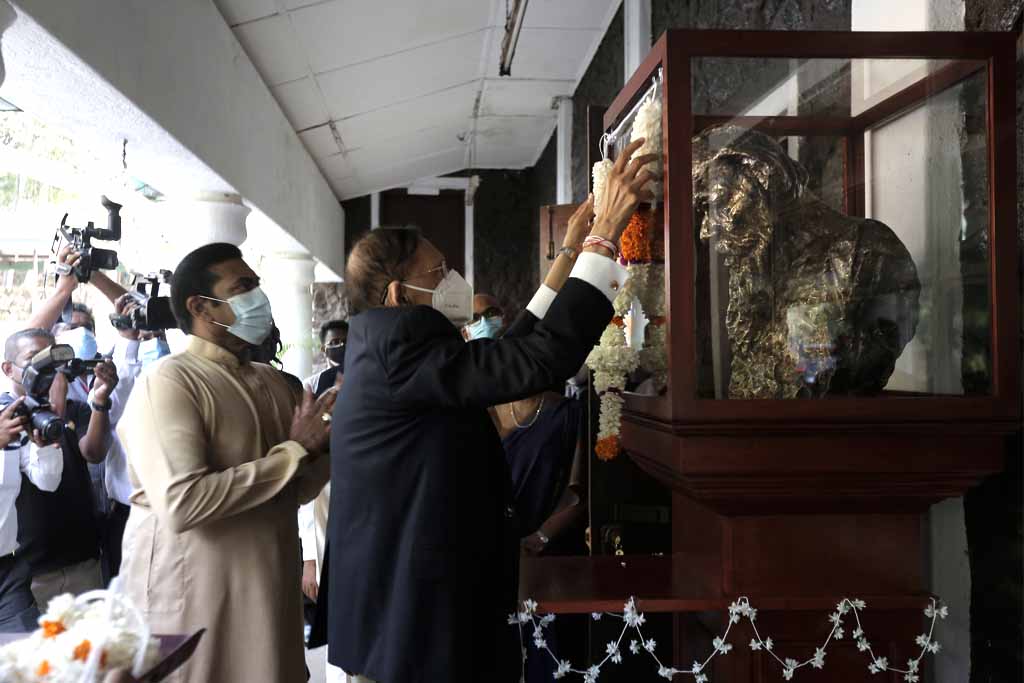 Unveiling Ceremony of a bust of Gurudev Rabindranath Tagore