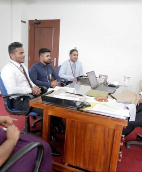 Preliminary discussion on an MOU for outreach activities between the Sri Palee Campus and the Department of Communication of the Parliament of Sri Lanka