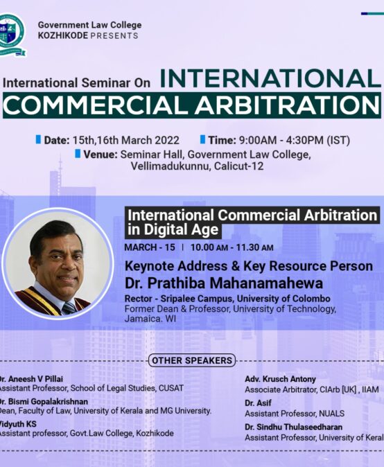International Commercial Arbitration in Digital Age