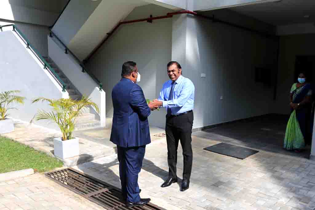 The Official Visit of the Newly Appointed Vice-Chancellor to Sri Palee Campus