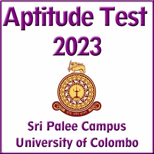 The List of students who passed the Aptitude Test for the 2022/2023 Intake of the Sri Palee Campus